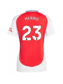 Arsenal Mikel Merino #23 Replika Hemmakläder Dam 2024-25 Kortärmad